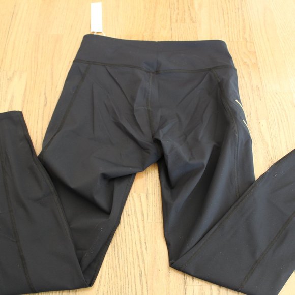 FIERCE + REGAL THE ZIPPERED LEGGING BLACK 6 $160 - Picture 7 of 7
